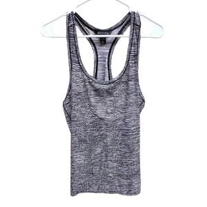 Athleta Athletic Striped Tank Top Womens Size L Racerback